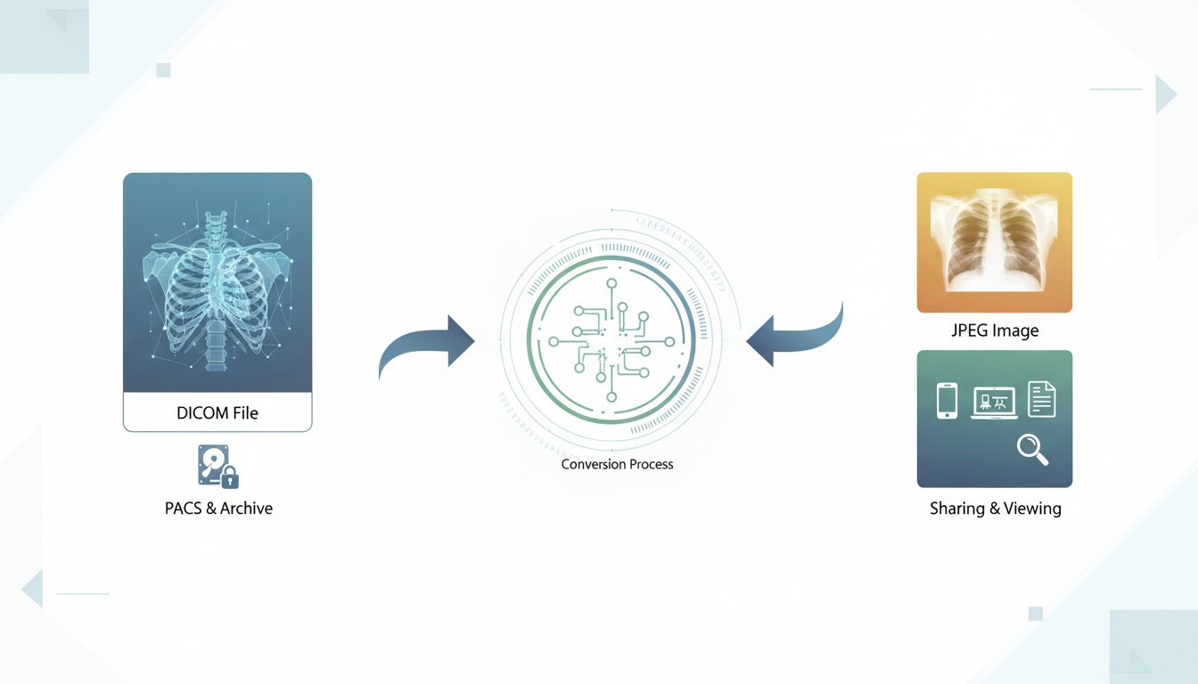 How to Convert DICOM to JPEG A Comprehensive Guide for Healthcare Professionals - Created by PostDICOM